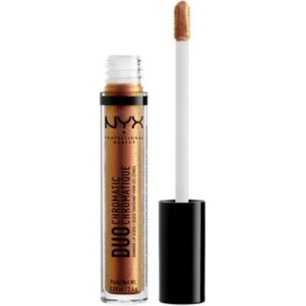 NYX Professional Makeup Duo Chromatic Shimmer Lip Gloss - Picture 5 of 7